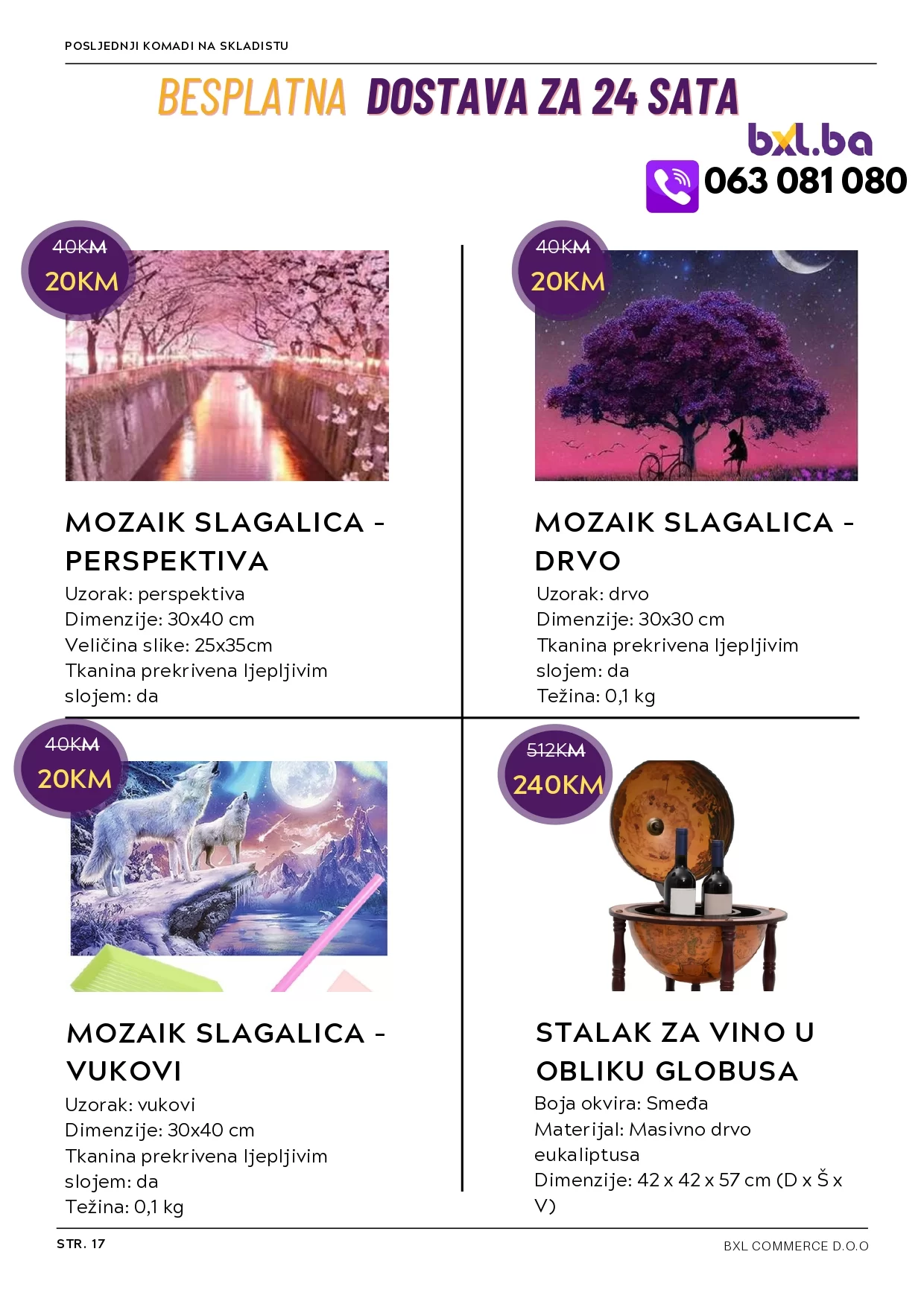 BXL Katalog ⇢ SVE ZA VAŠ DOM SEZONSKO SNIŽENJE