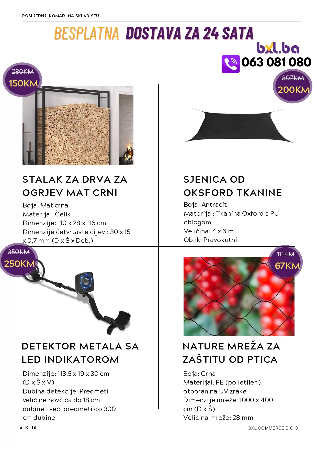 BXL Katalog ⇢ SVE ZA VAŠ DOM SEZONSKO SNIŽENJE