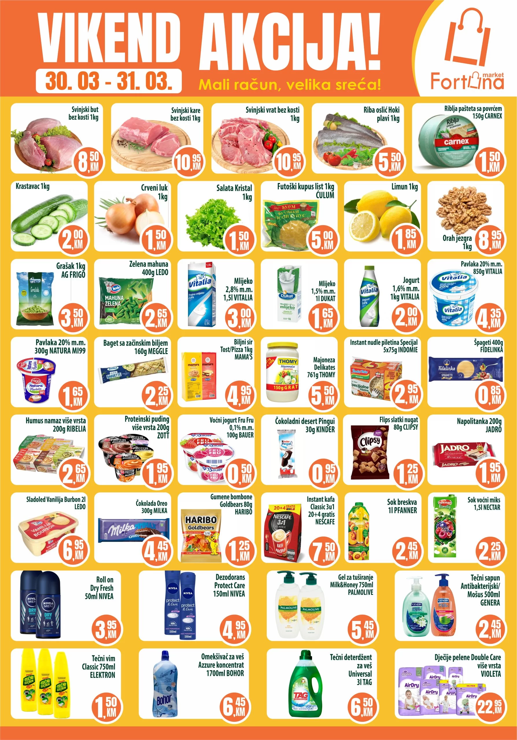 Fortuna vikend akcija 30-31.3.2024.