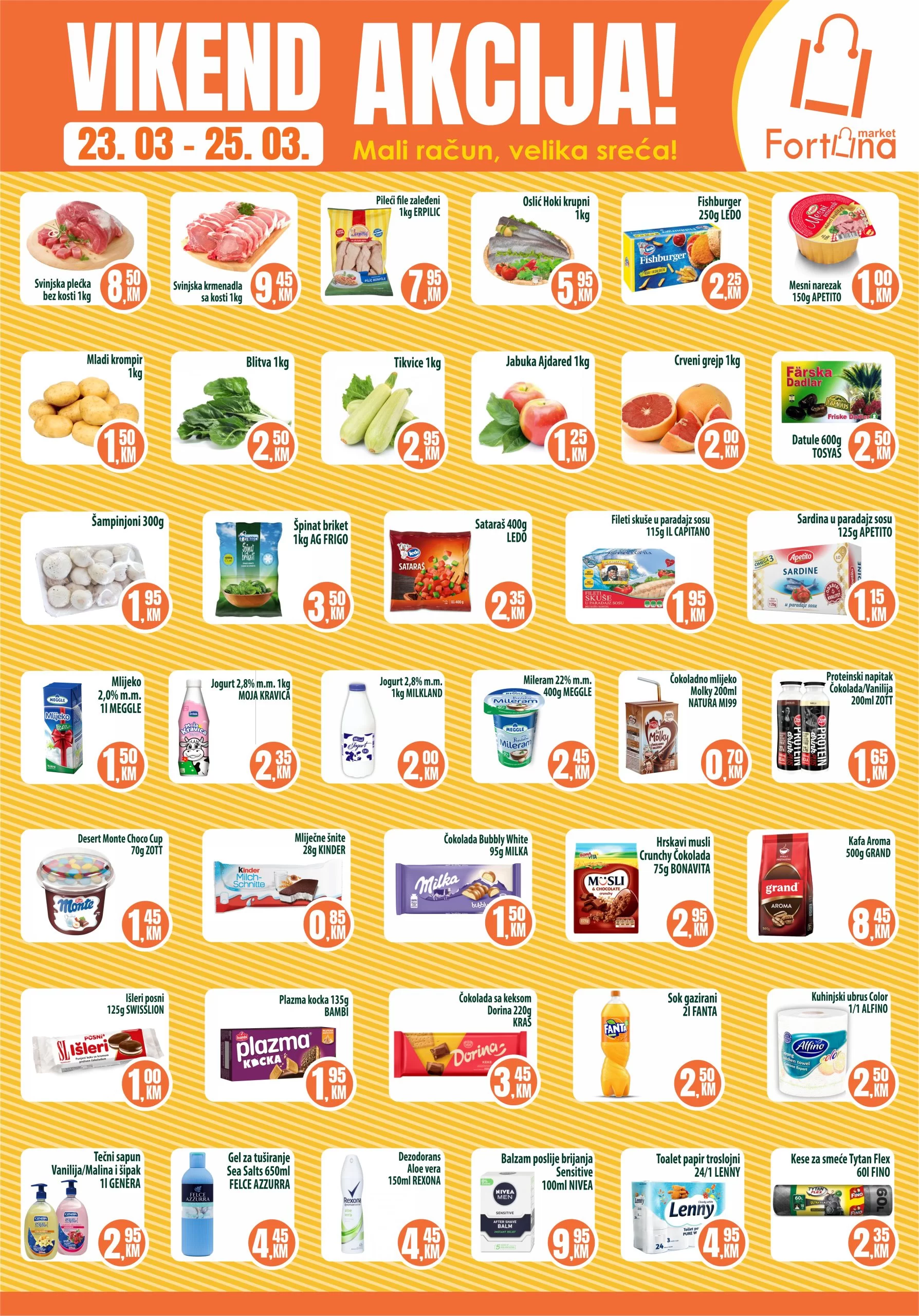 Fortuna vikend akcija