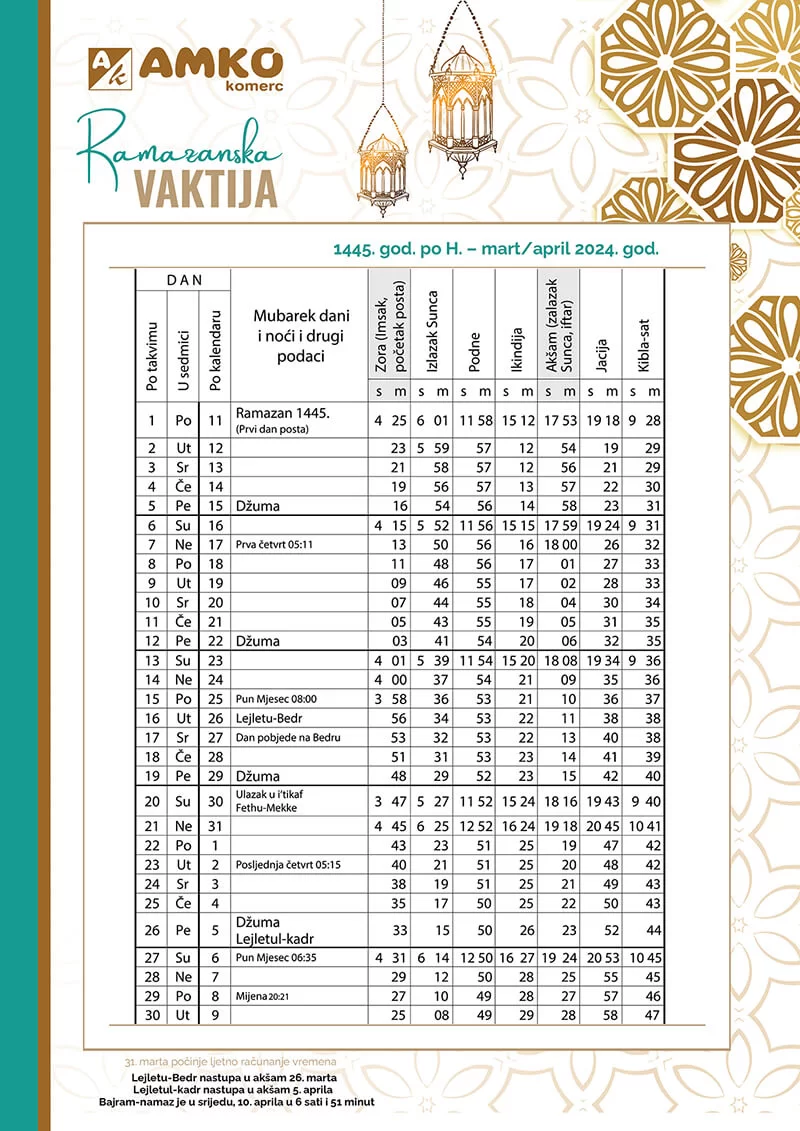 Amko katalog RAMAZANSKA AKCIJA 11.3-3.4.2024.
