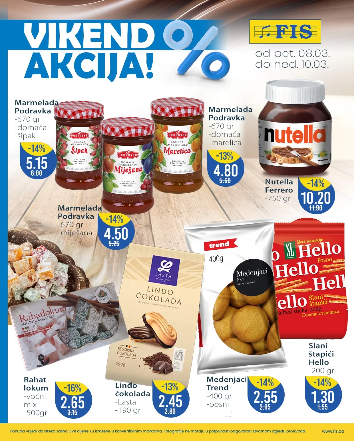 Fis vikend akcija 8-10.3.2024.
