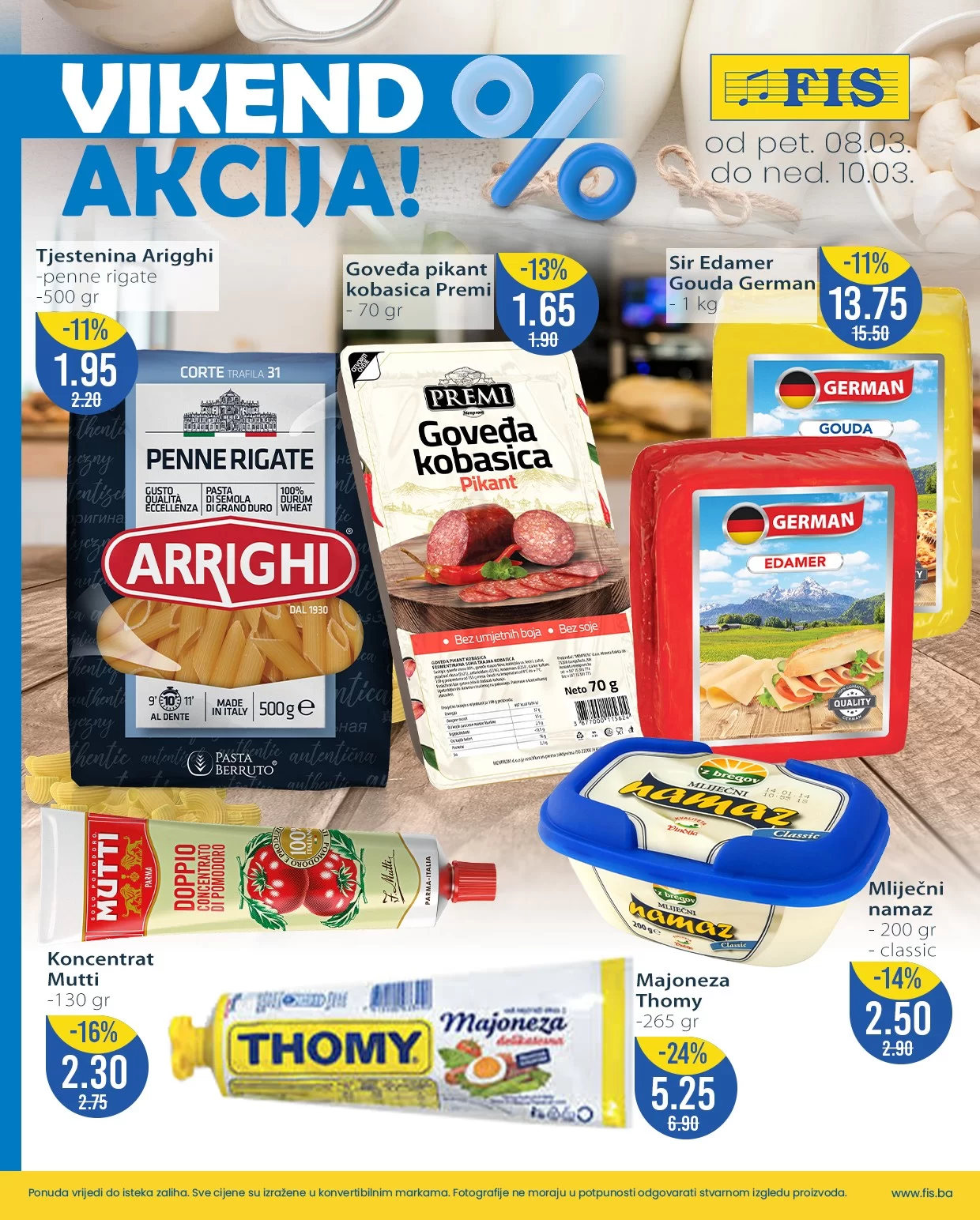 Fis vikend akcija 8-10.3.2024.