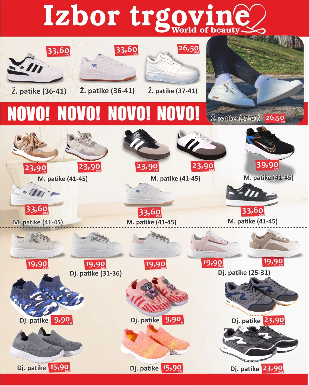 Izbor trgovine NOVA KOLEKCIJA ODJEĆE 