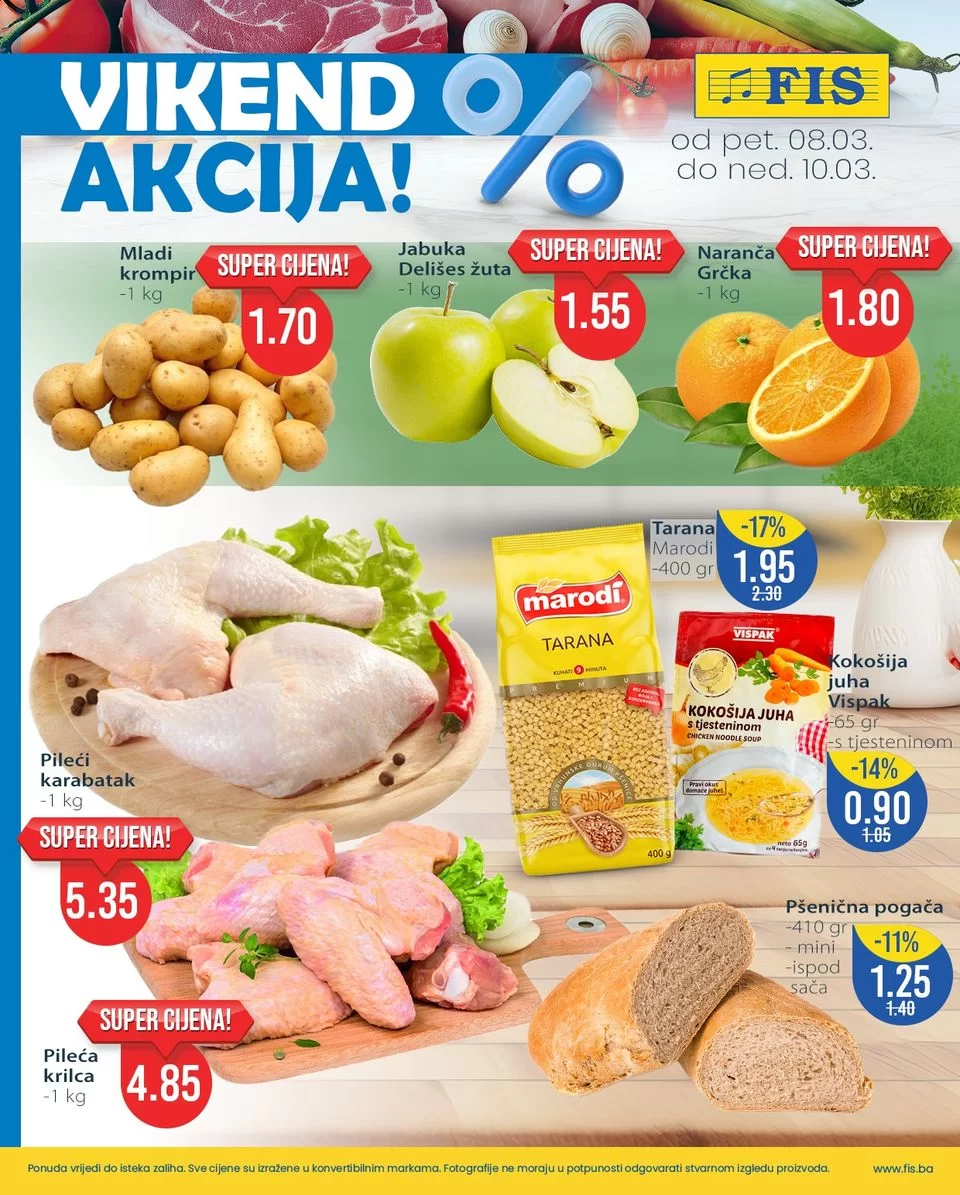 Fis vikend akcija 8-10.3.2024.