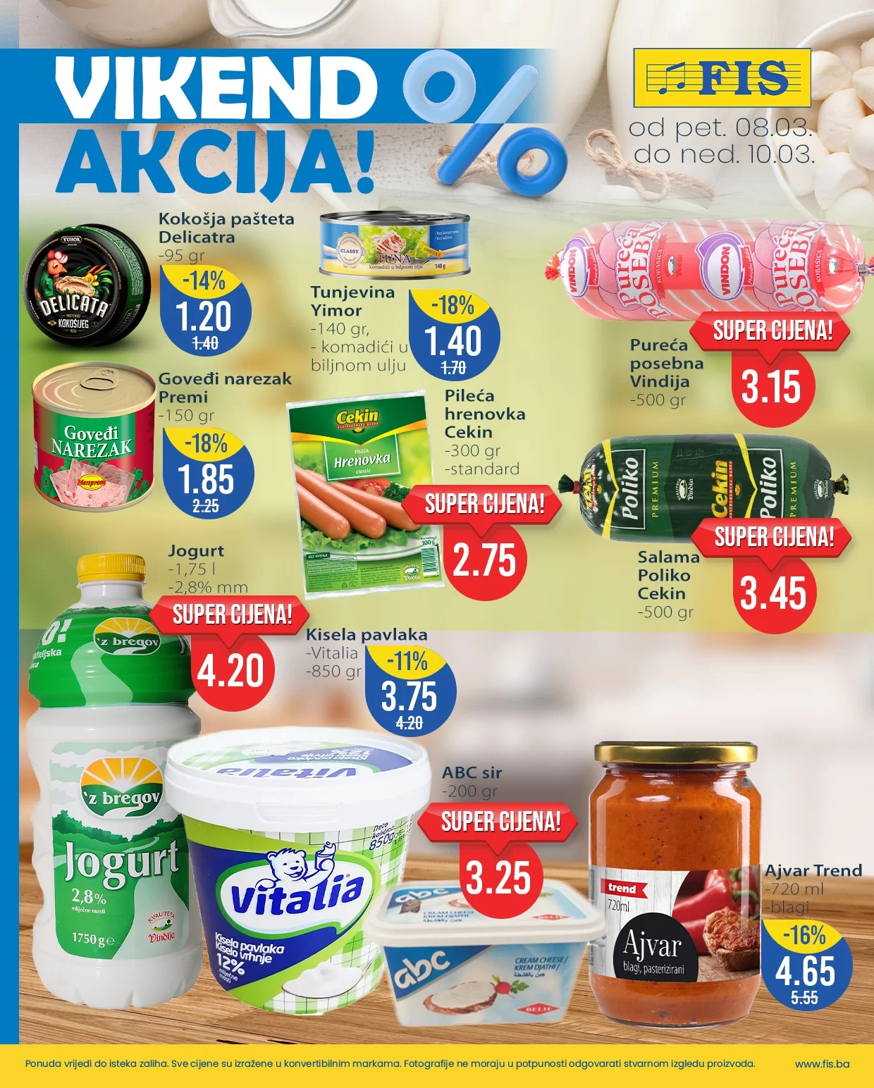Fis vikend akcija 8-10.3.2024.