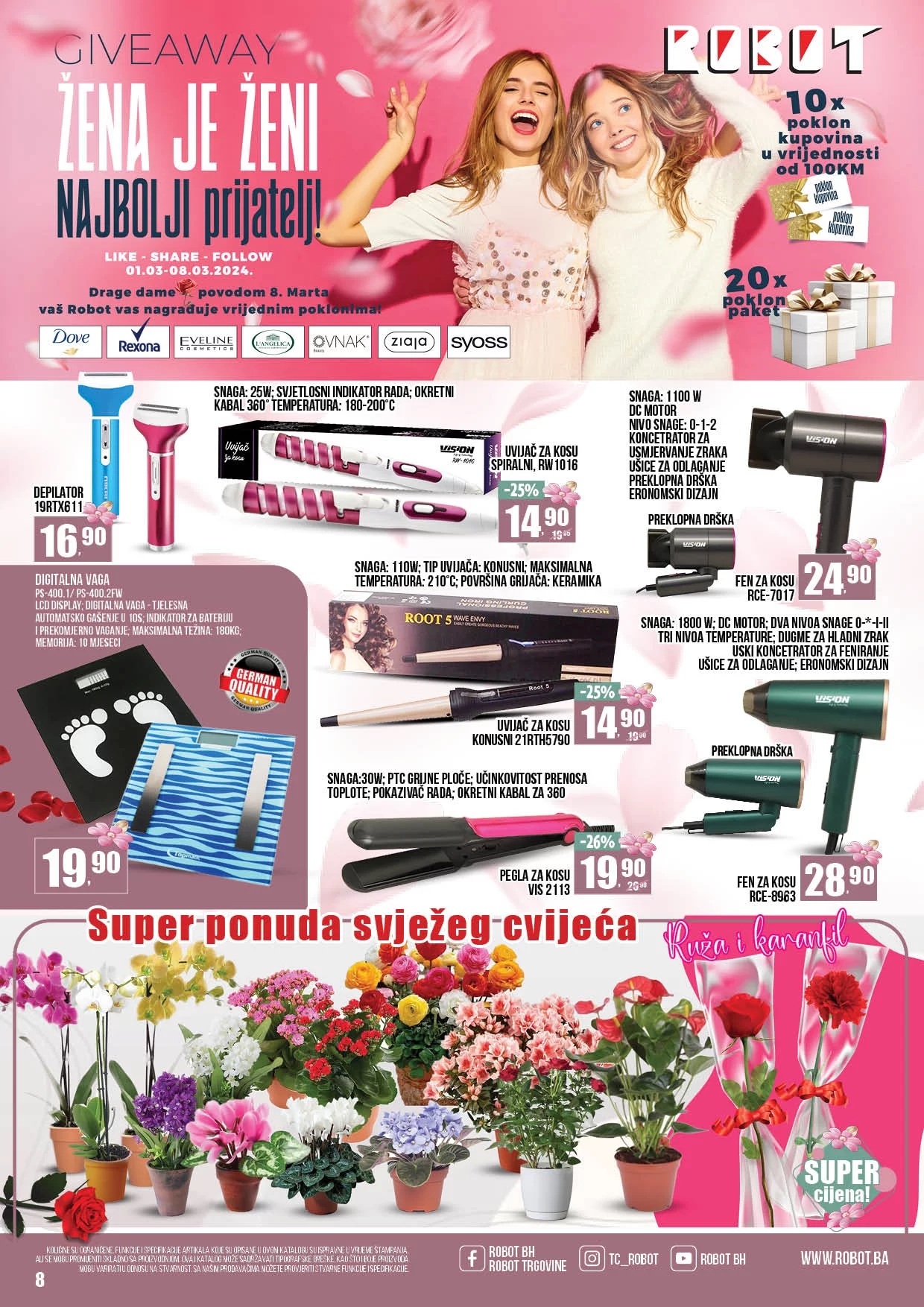 Robot katalog 8. mart Dan žena 19.2-8.3.2024.