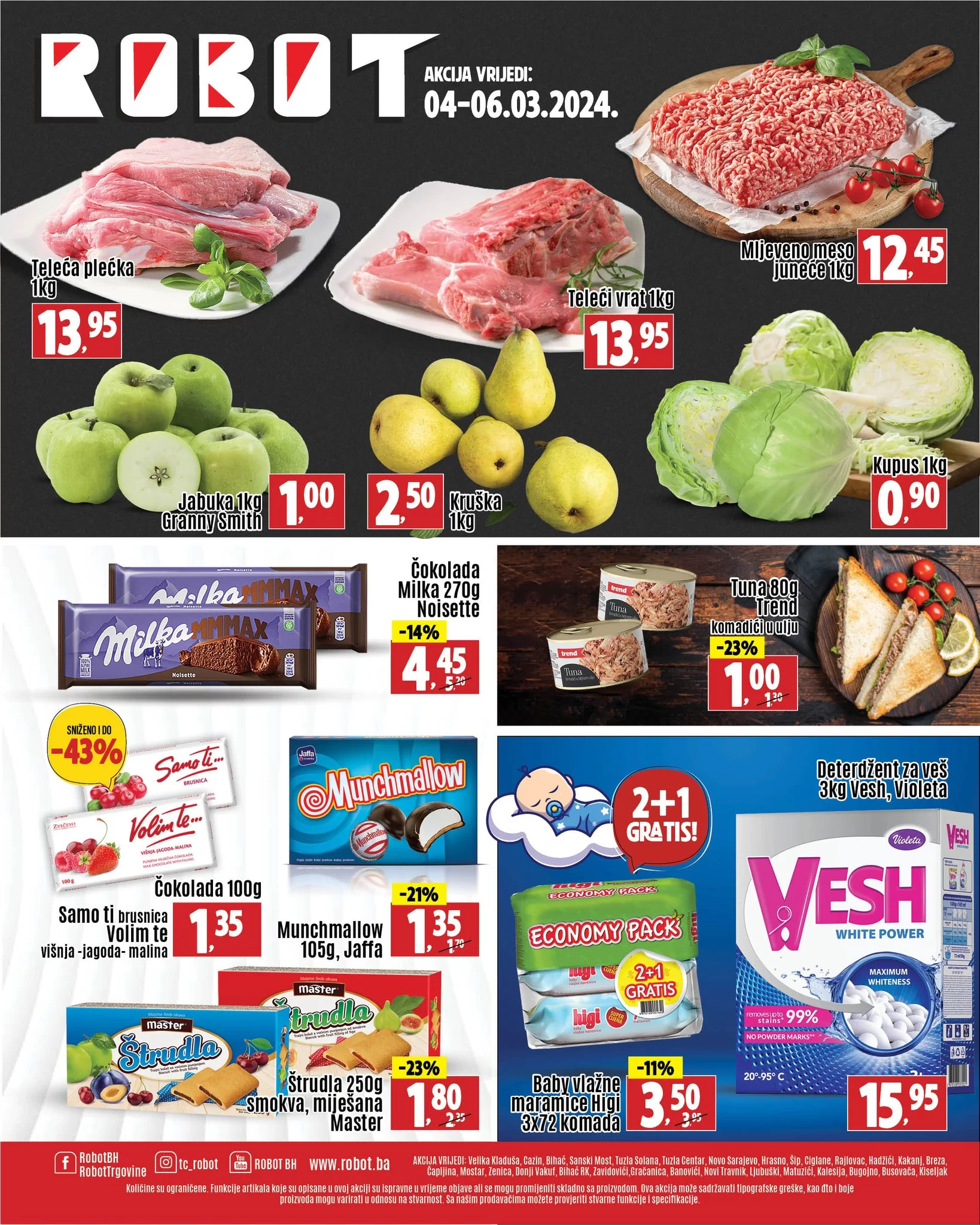 Robot AKCIJA ZA POČETAK SEDMICE