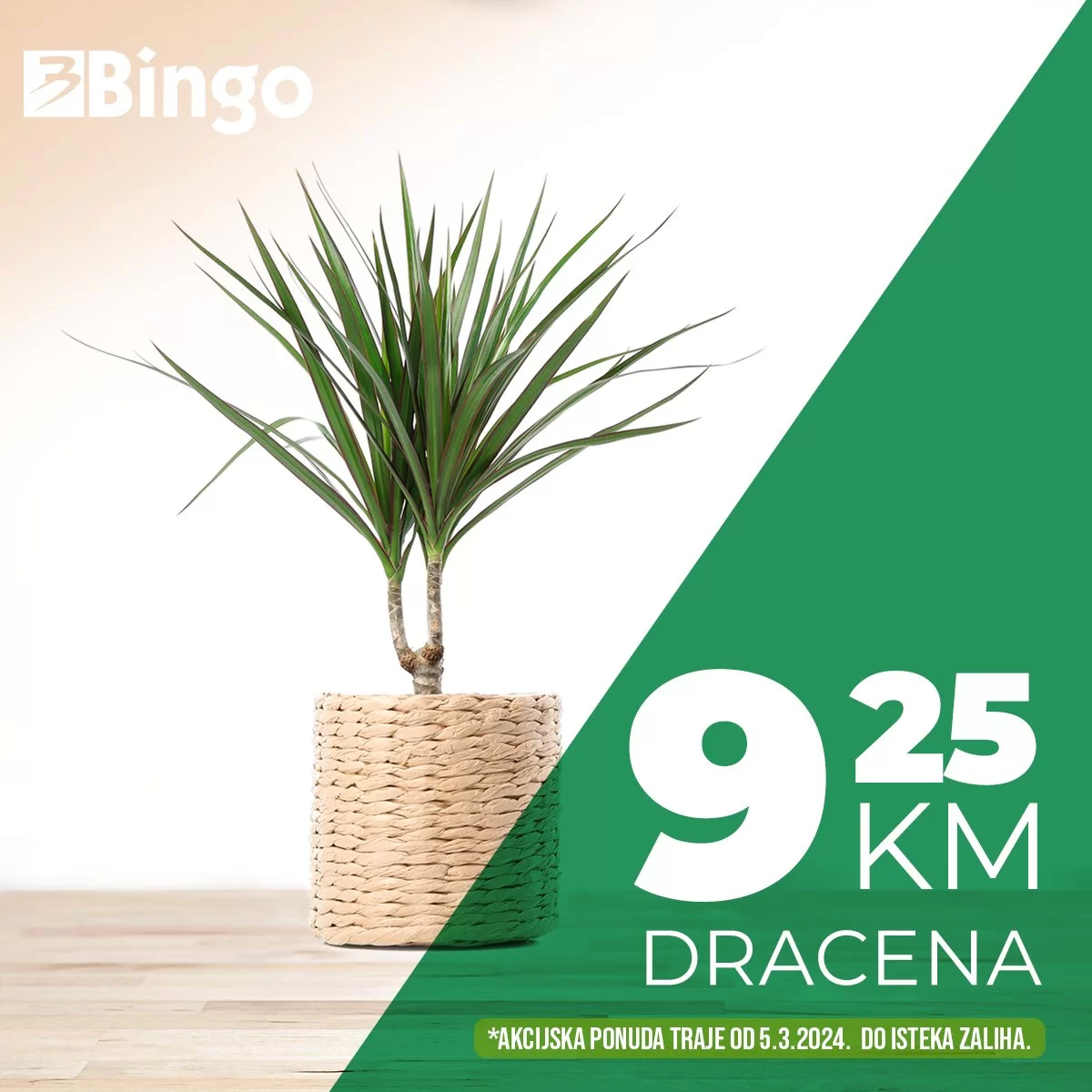 Bingo AKCIJA CVIJEĆE 8. MART