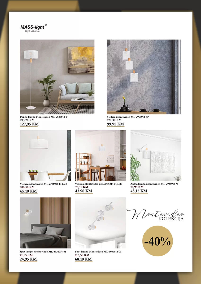 MASS light katalog SNIŽENJE do 40% 