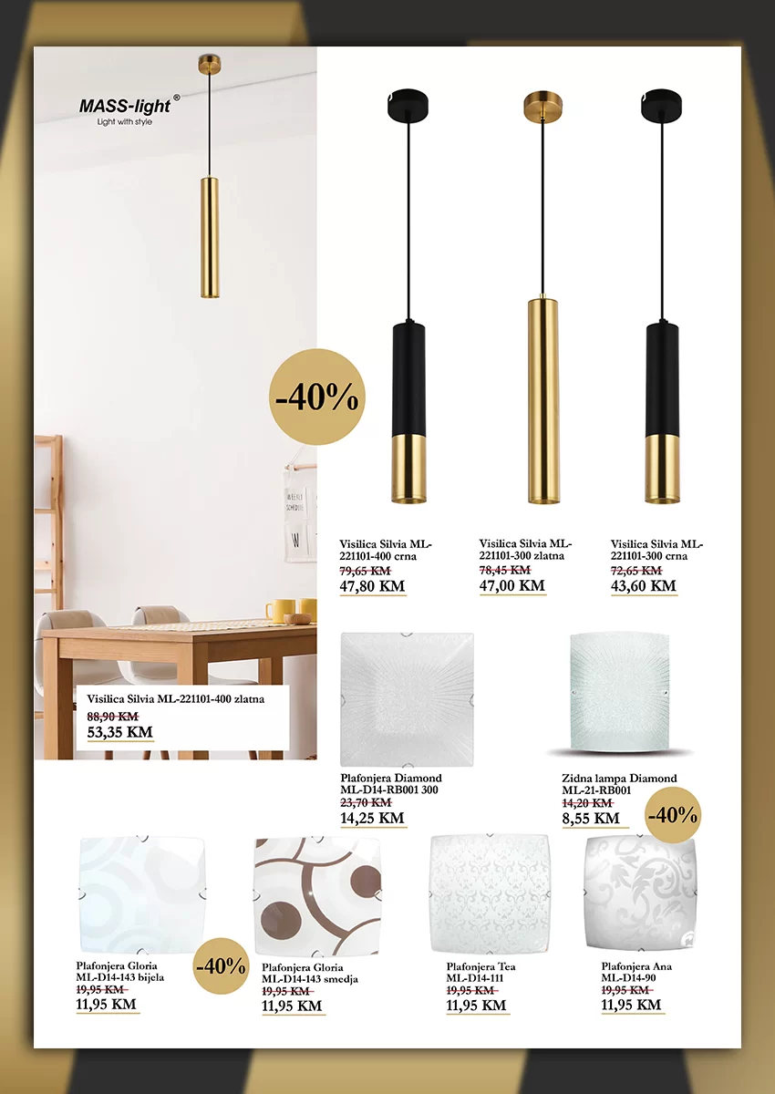 MASS light katalog SNIŽENJE do 40% 