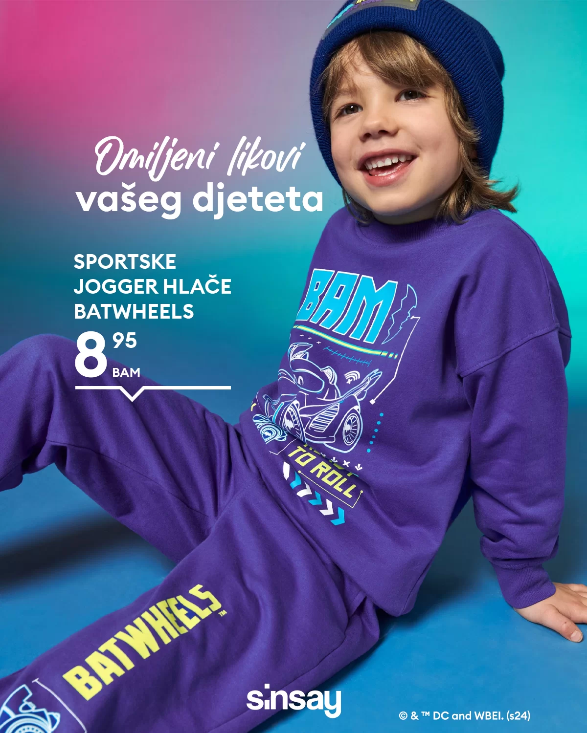 Sinsay NOVA KOLEKCIJA inspirisana serijom Batwheels