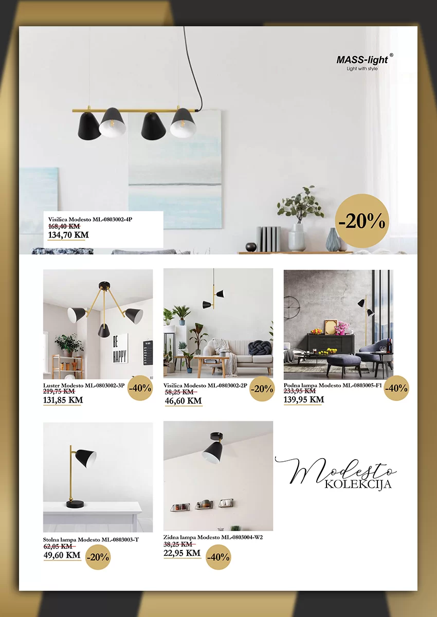 MASS light katalog SNIŽENJE do 40% 