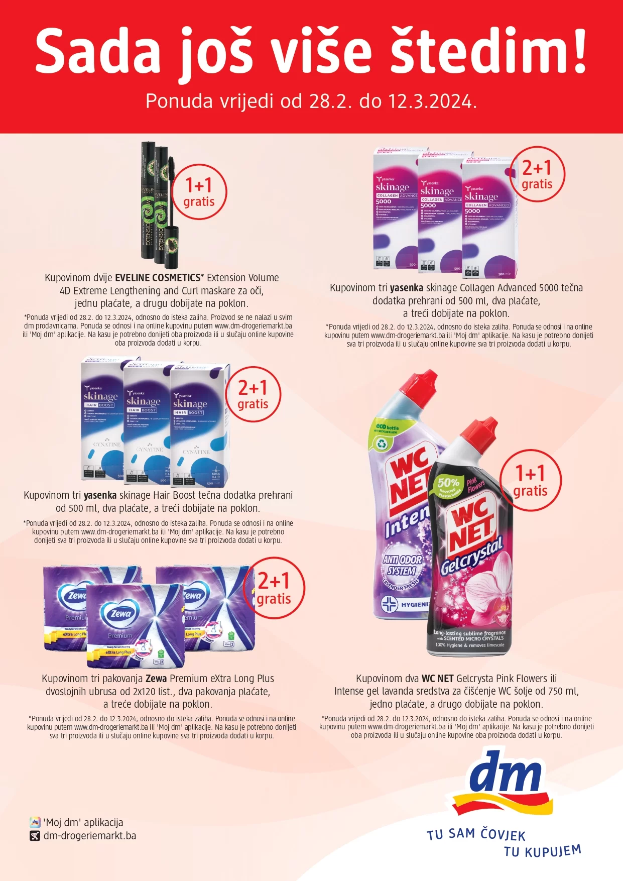 dm SADA JOŠ VIŠE ŠTEDIM 