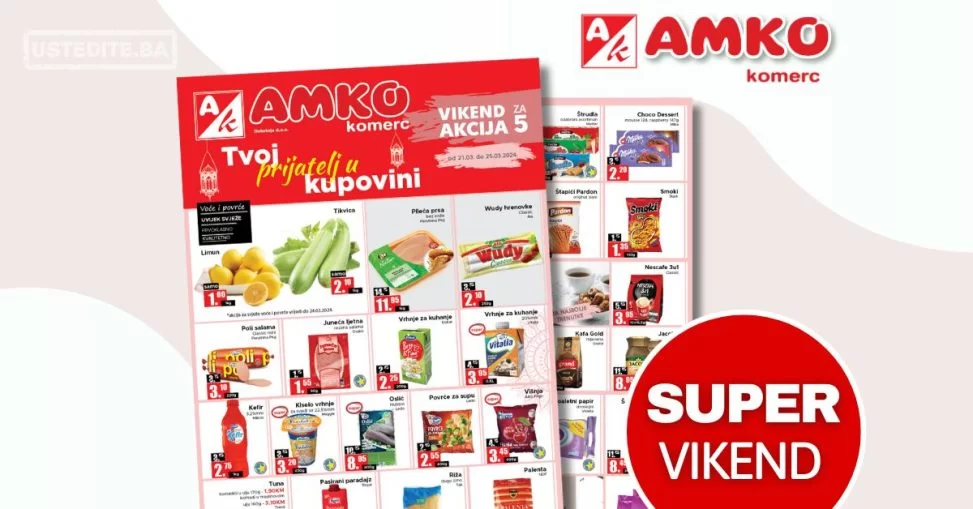 Amko vikend akcija 21-25.3.2024.