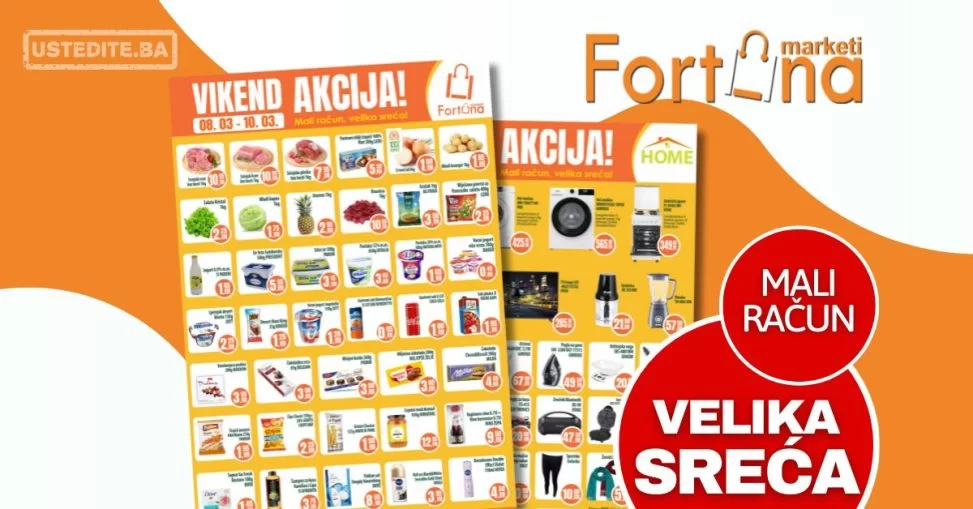 Fortuna vikend akcija 8-10.3.2024.