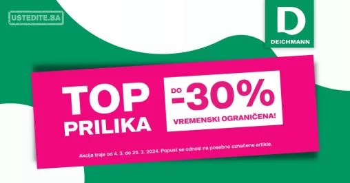 Deichmann TOP AKCIJA do 25.3.2024.