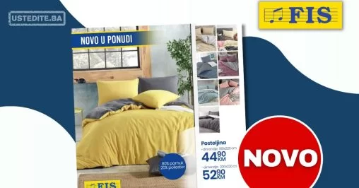 Fis posteljine NOVO U PONUDI - mart 2024.