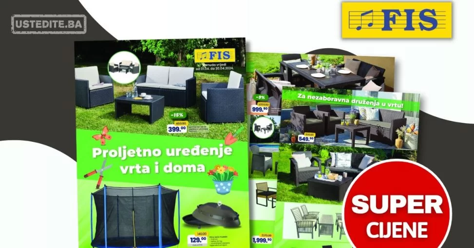 Fis katalog PROLJETNO UREĐENJE DOMA I VRTA 1-30.4.2024.