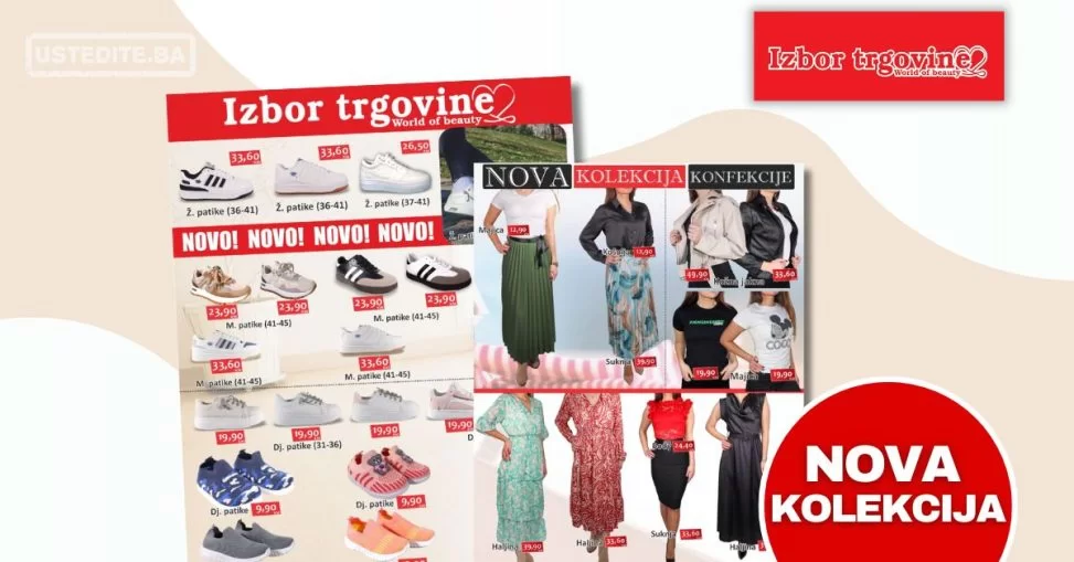 Izbor trgovine NOVA KOLEKCIJA ODJEĆE