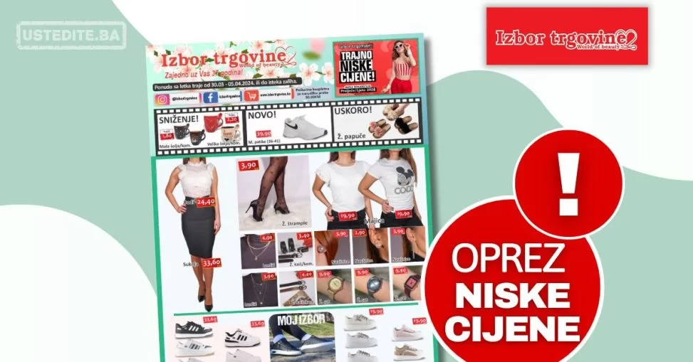 Izbor trgovine katalog 30.3-5.4.2024.