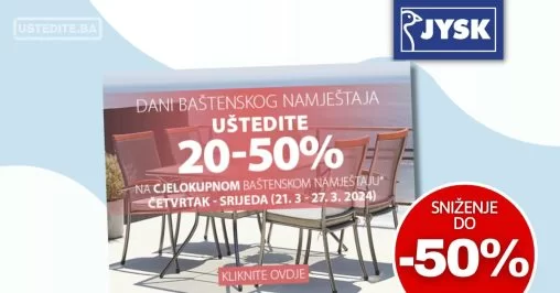 Jysk BAŠTENSKI NAMJEŠTAJ