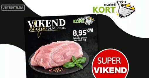 Kort vikend akcija 8-10.3.2024.