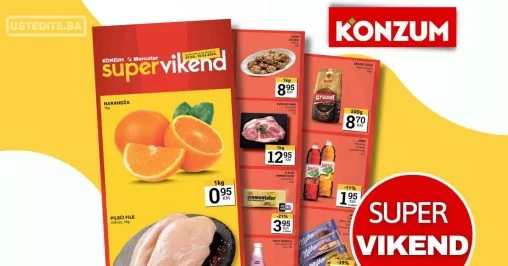 Konzum super vikend 7-10.3.2024.