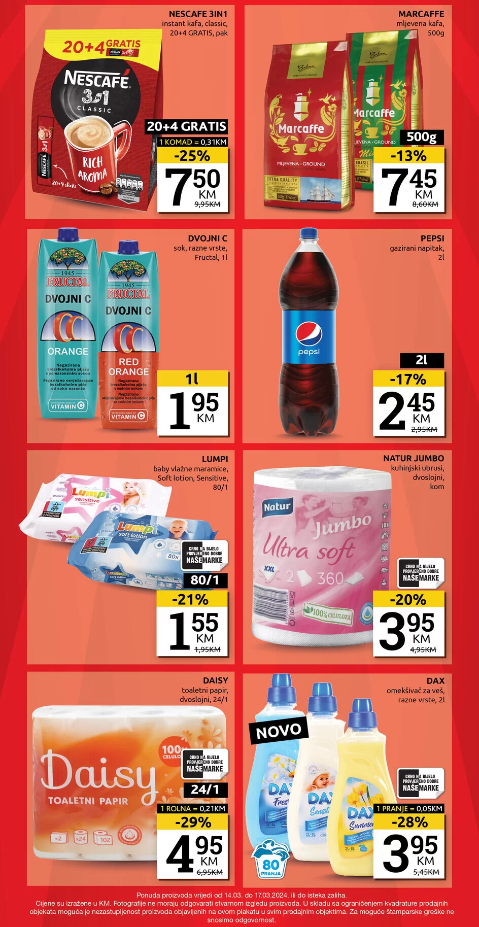 Konzum vikend akcija 14-17.3.2024.