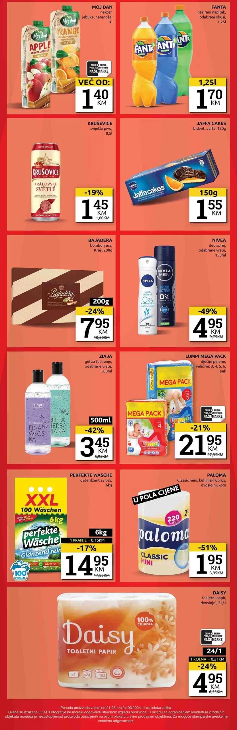 Konzum vikend akcija 21-23.3.2024.