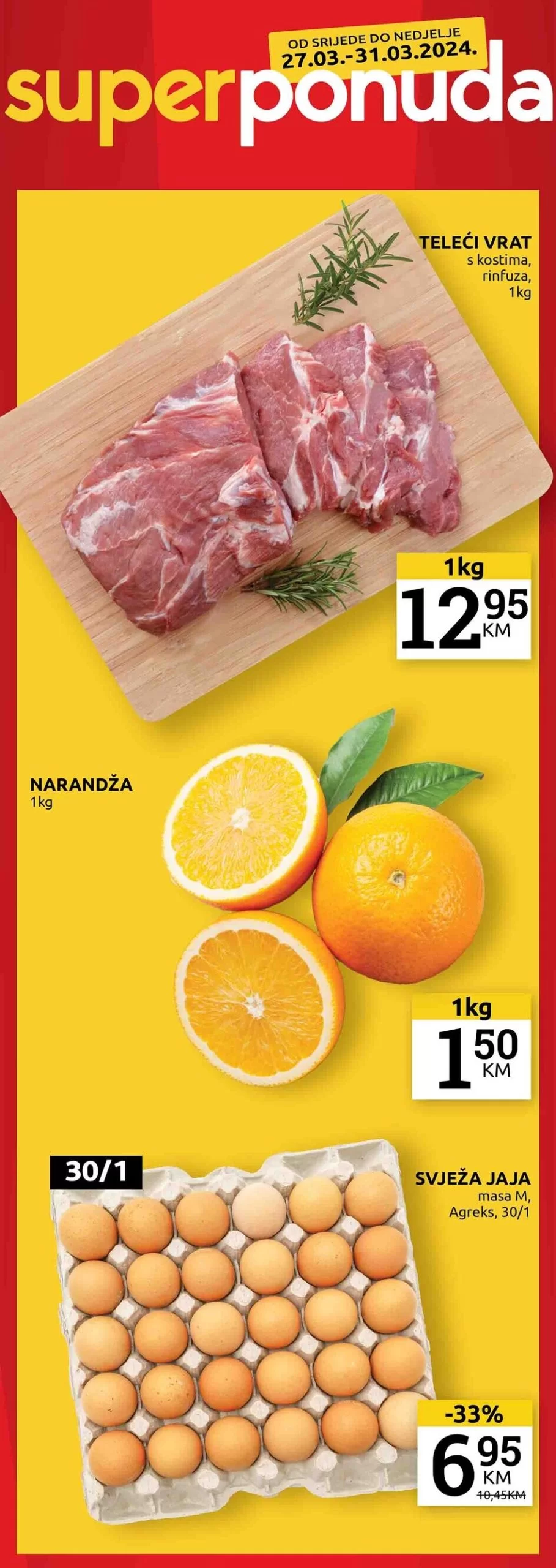 Konzum vikend akcija 27-31.3.2024.