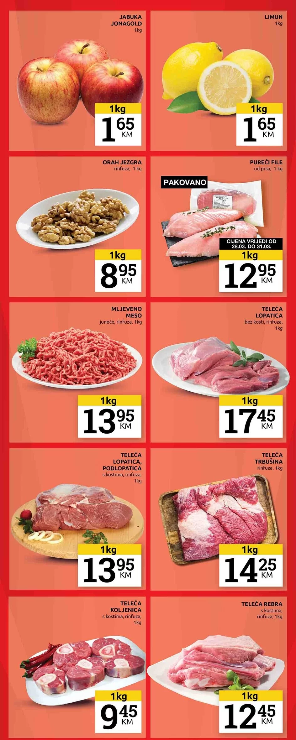 Konzum vikend akcija 27-31.3.2024.