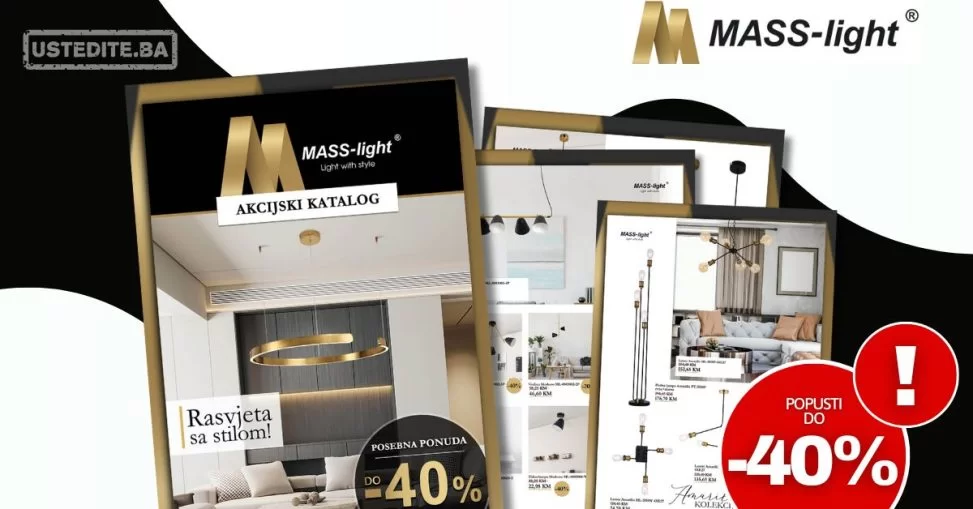 MASS light katalog SNIŽENJE do 40%
