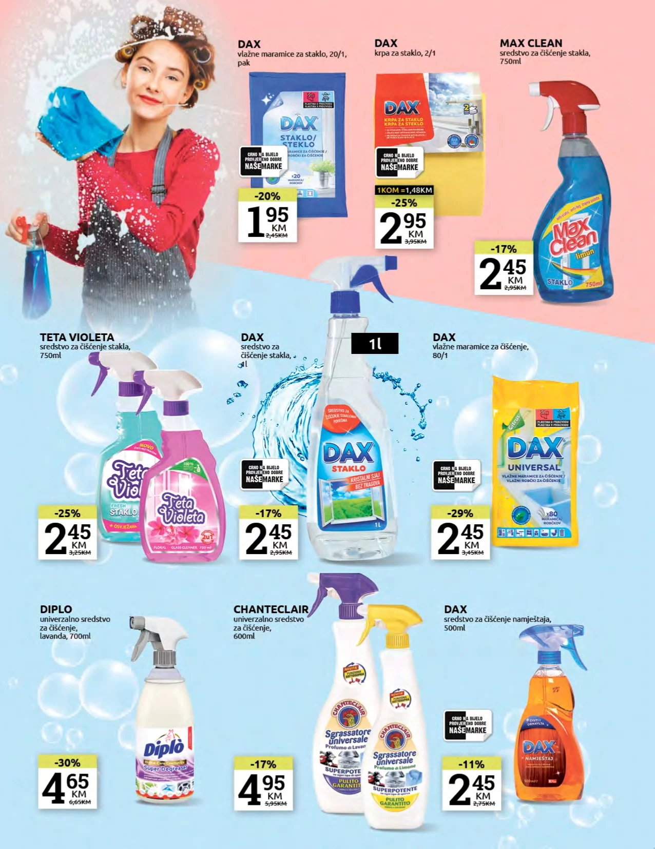 Konzum katalog PROLJETNO ČIŠĆENJE 28.3-21.4.2024.