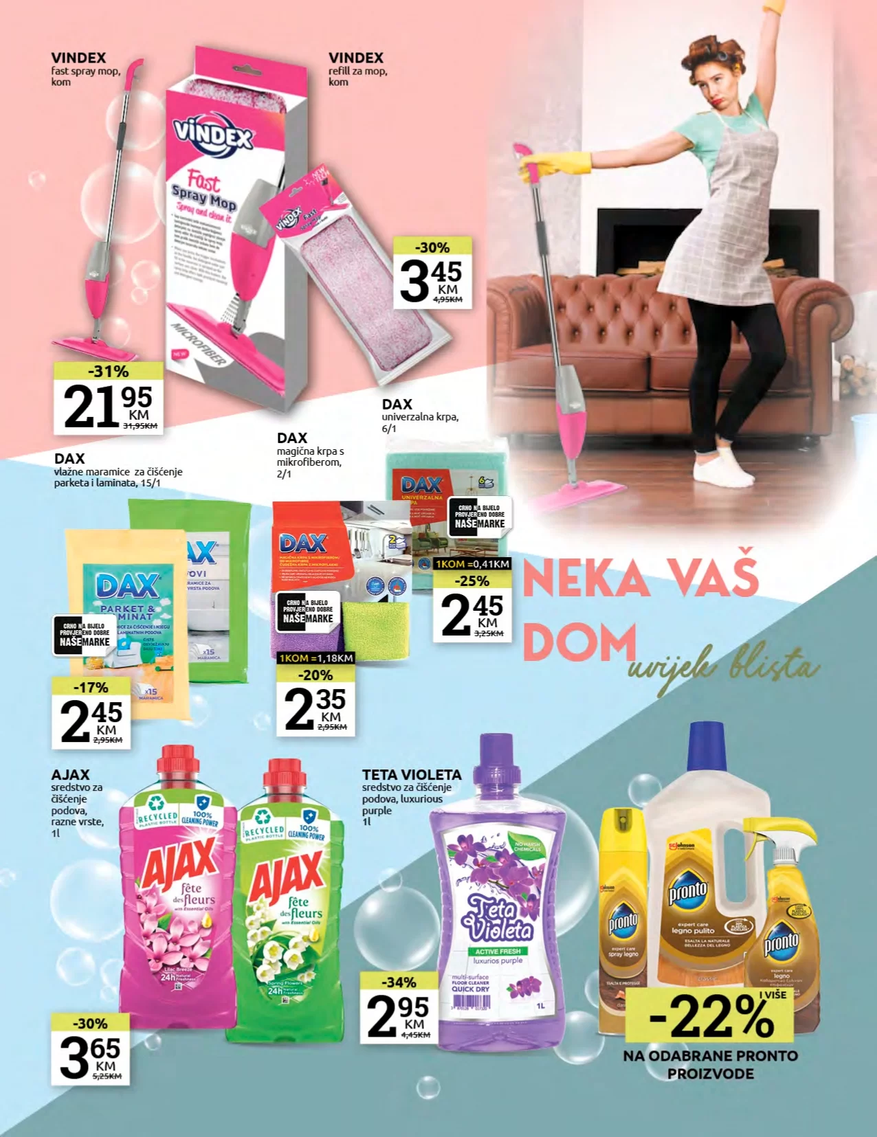 Konzum katalog PROLJETNO ČIŠĆENJE 28.3-21.4.2024.