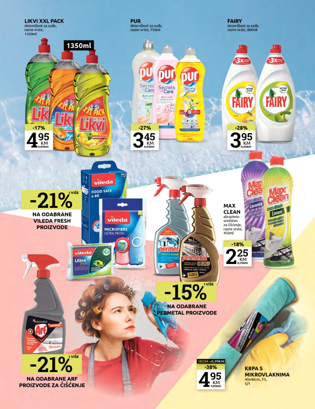 Konzum katalog PROLJETNO ČIŠĆENJE 28.3-21.4.2024.