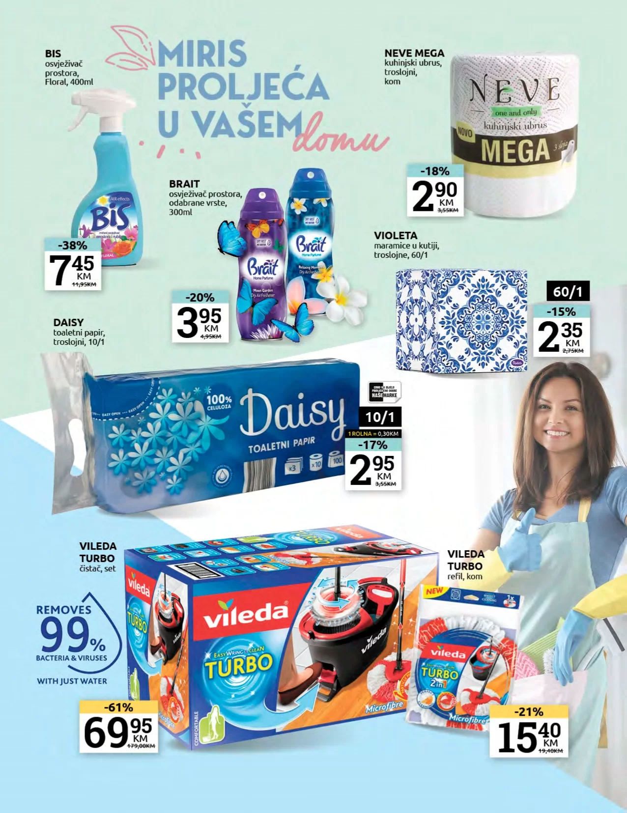 Konzum katalog PROLJETNO ČIŠĆENJE 28.3-21.4.2024.