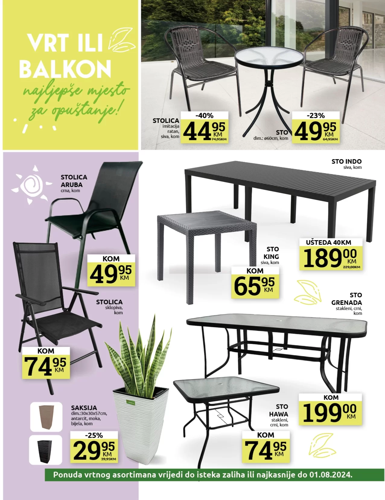 Konzum katalog RADUJEMO SE PROLJEĆU 28.3-21.4.2024.