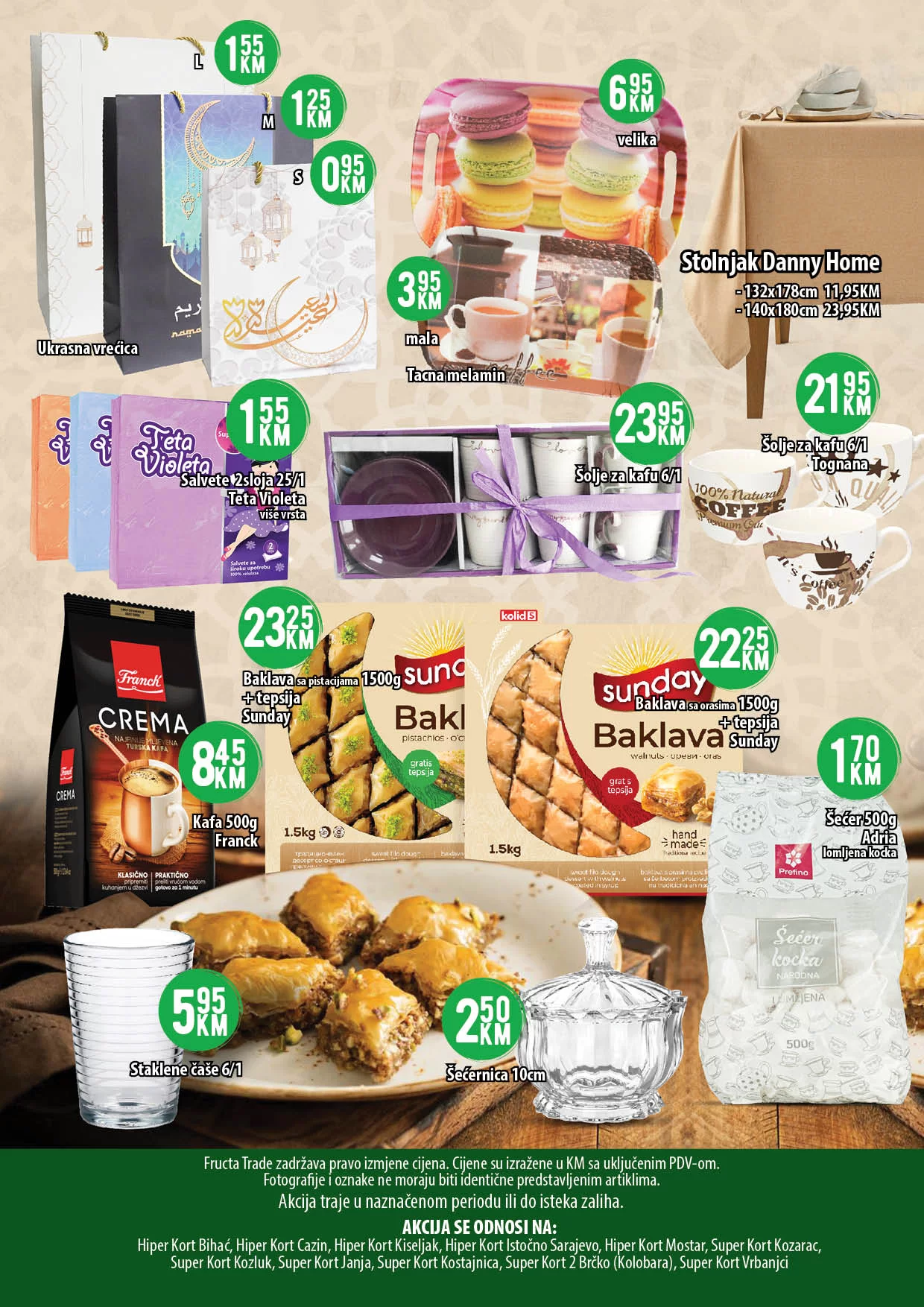 Kort BAJRAMSKA AKCIJA 1-10.4.2024.