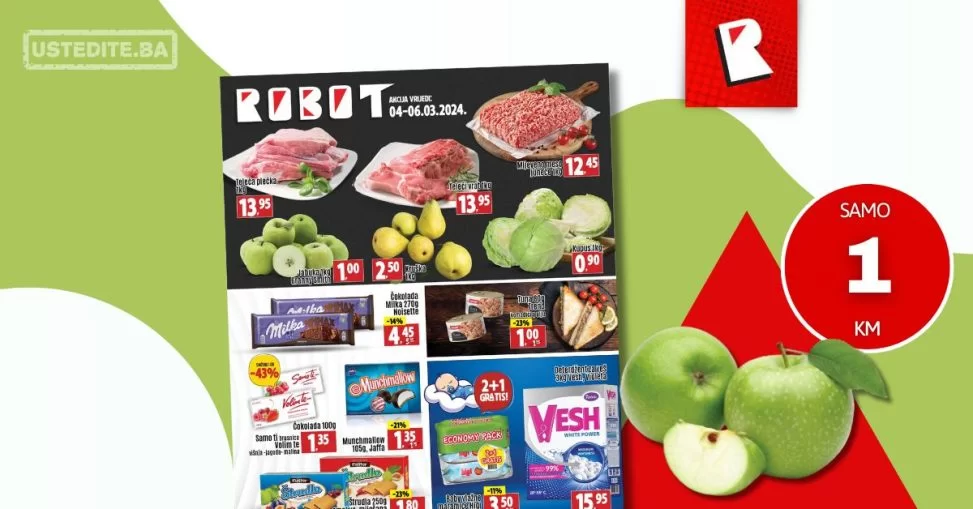 Robot AKCIJA ZA POČETAK SEDMICE