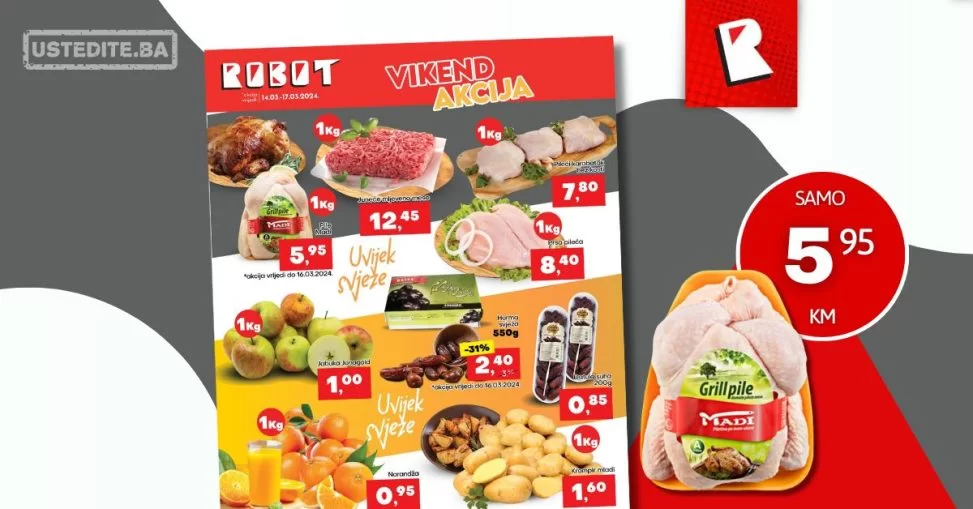 Robot vikend akcija 14-17.3.2024.