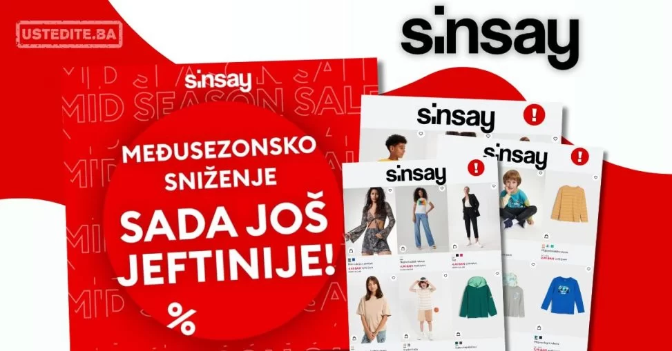 Sinsay međusezonsko sniženje