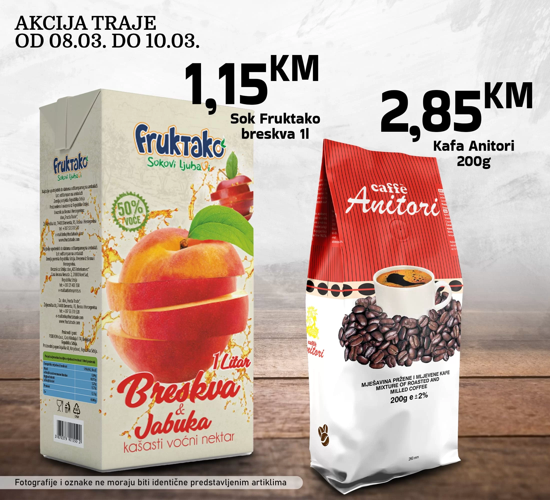 Kort vikend akcija 8-10.3.2024. 