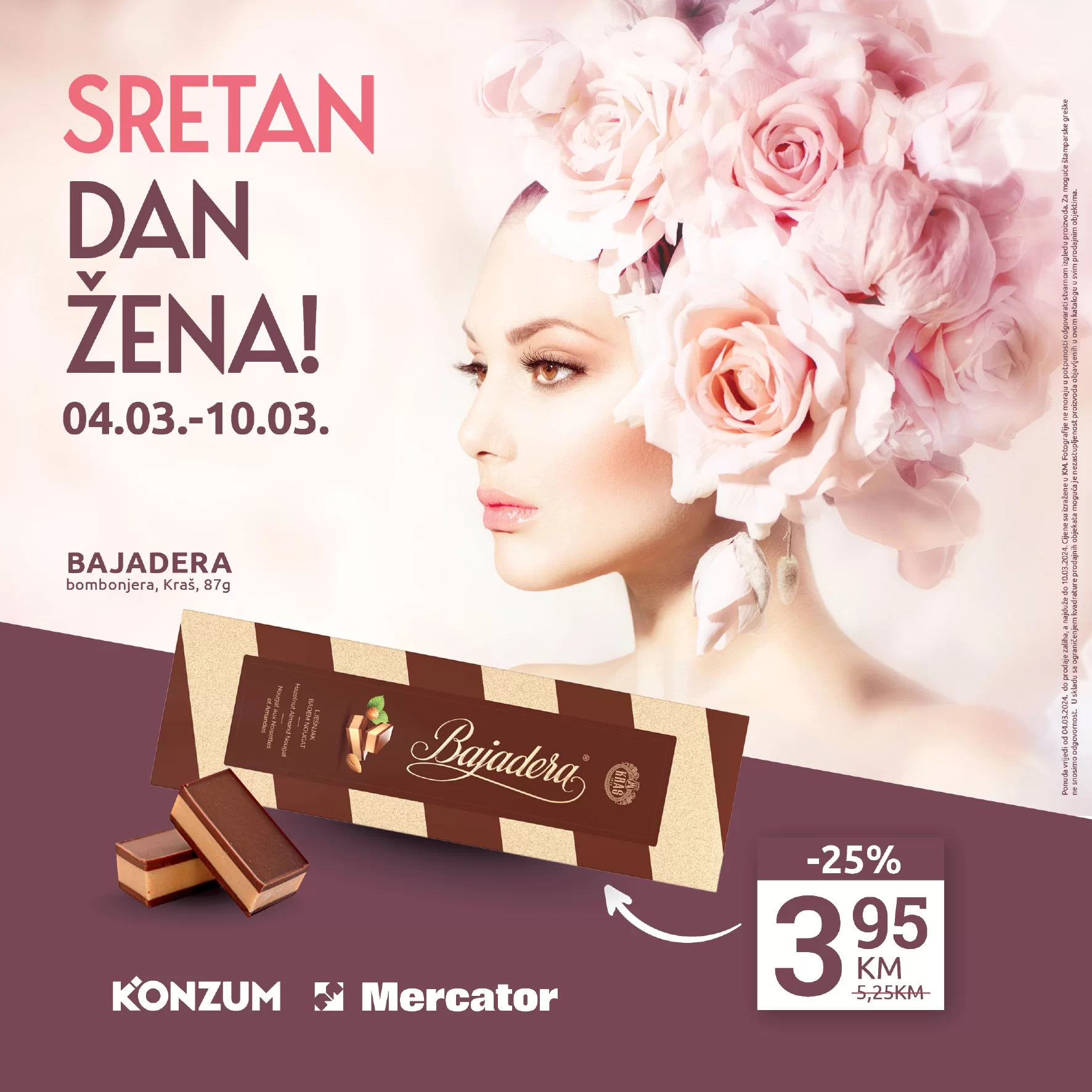 Konzum katalog 8. mart Dan žena 4-10.3.2024.