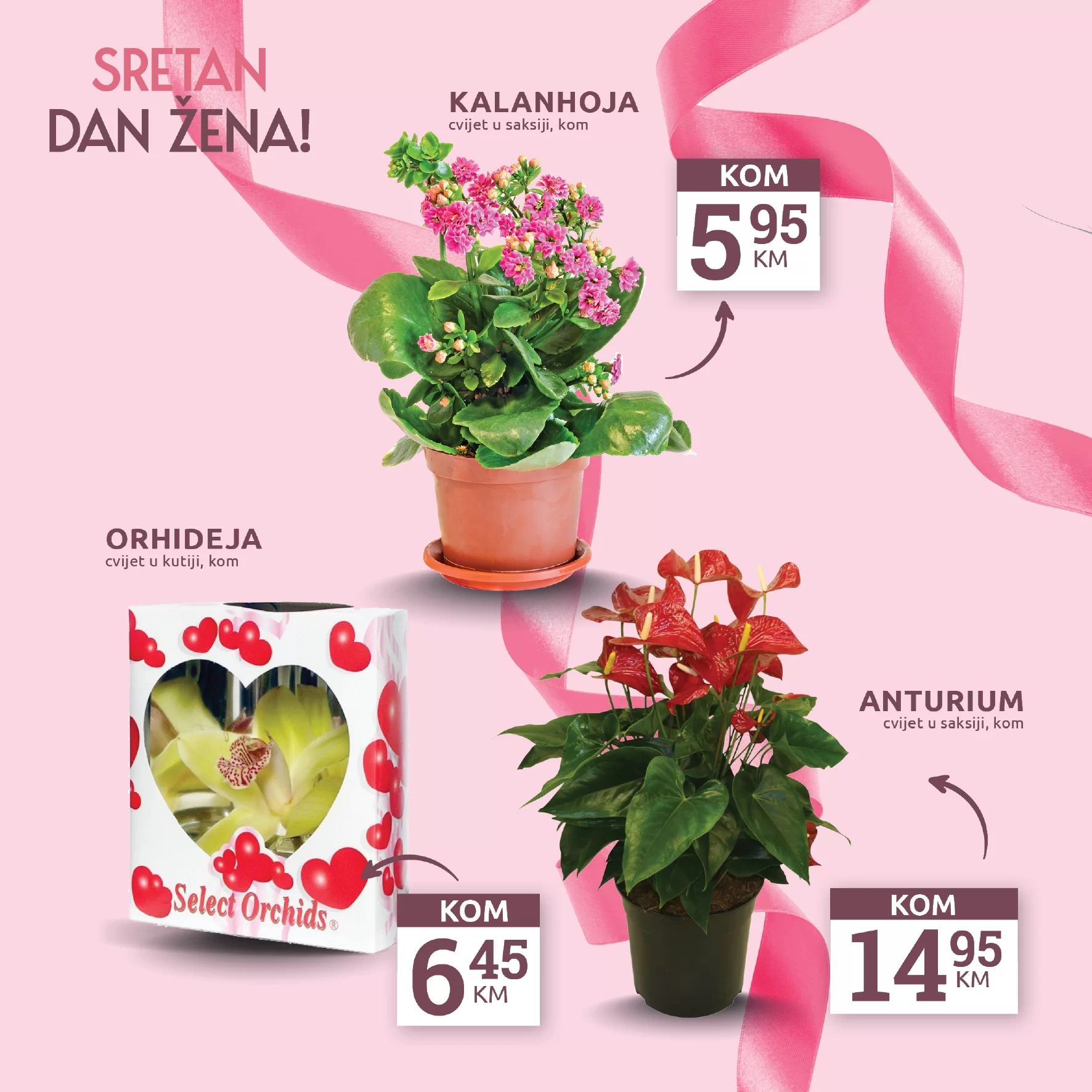 Konzum katalog 8. mart Dan žena 4-10.3.2024.