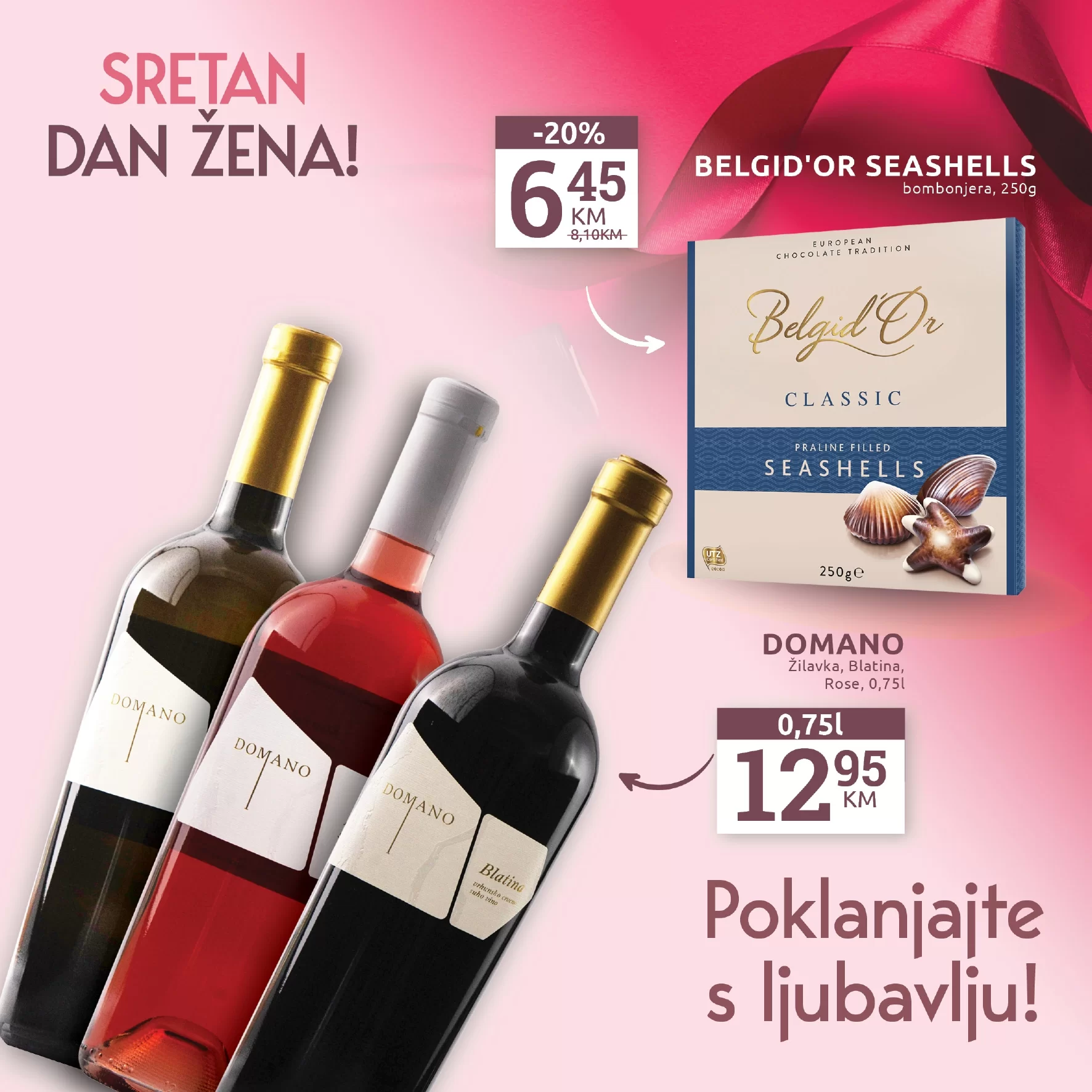Konzum katalog 8. mart Dan žena 4-10.3.2024.