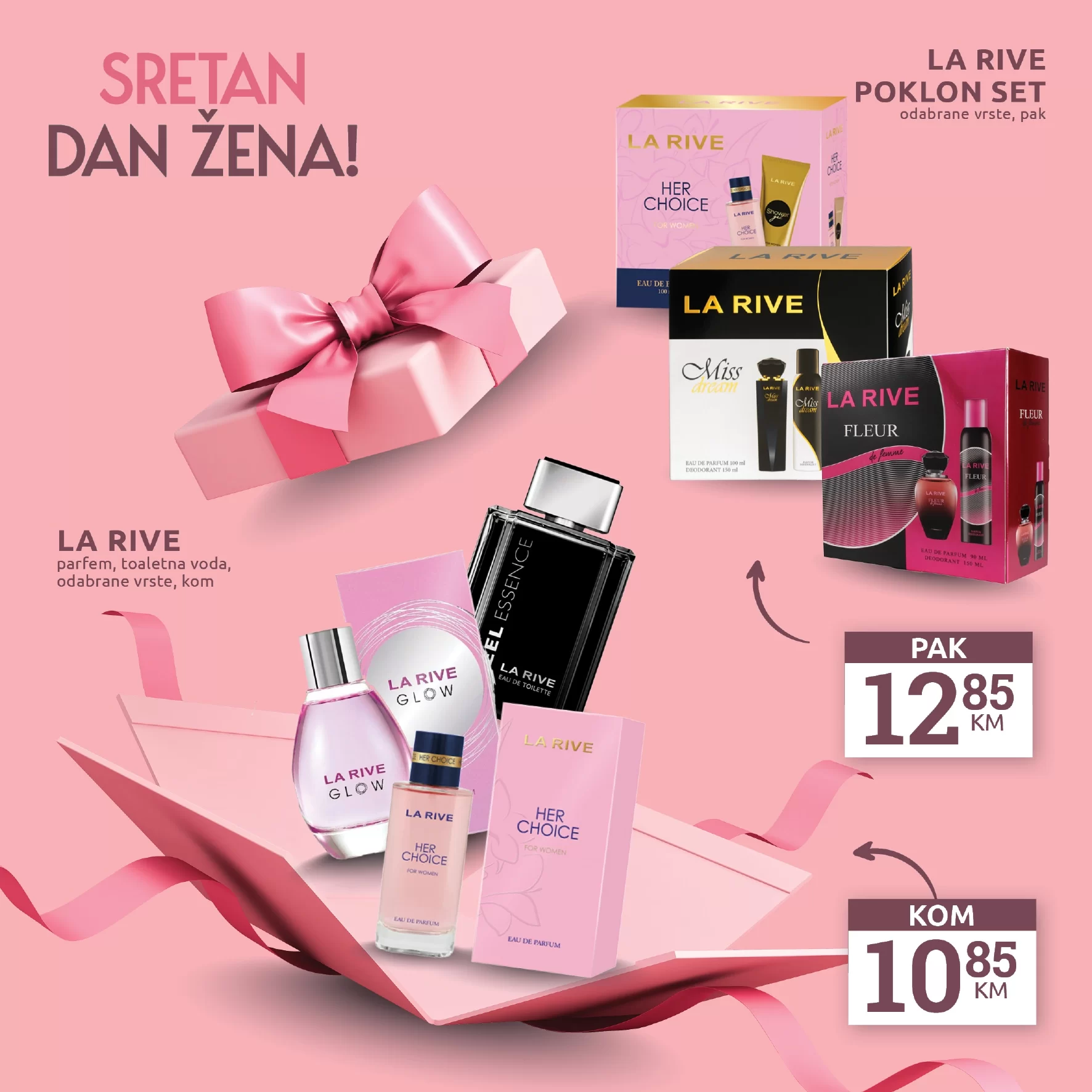 Konzum katalog 8. mart Dan žena 4-10.3.2024.