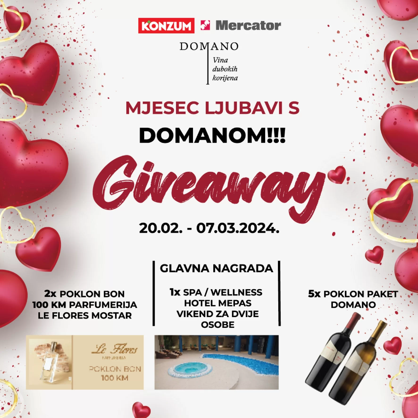 Konzum katalog 8. mart Dan žena 4-10.3.2024.