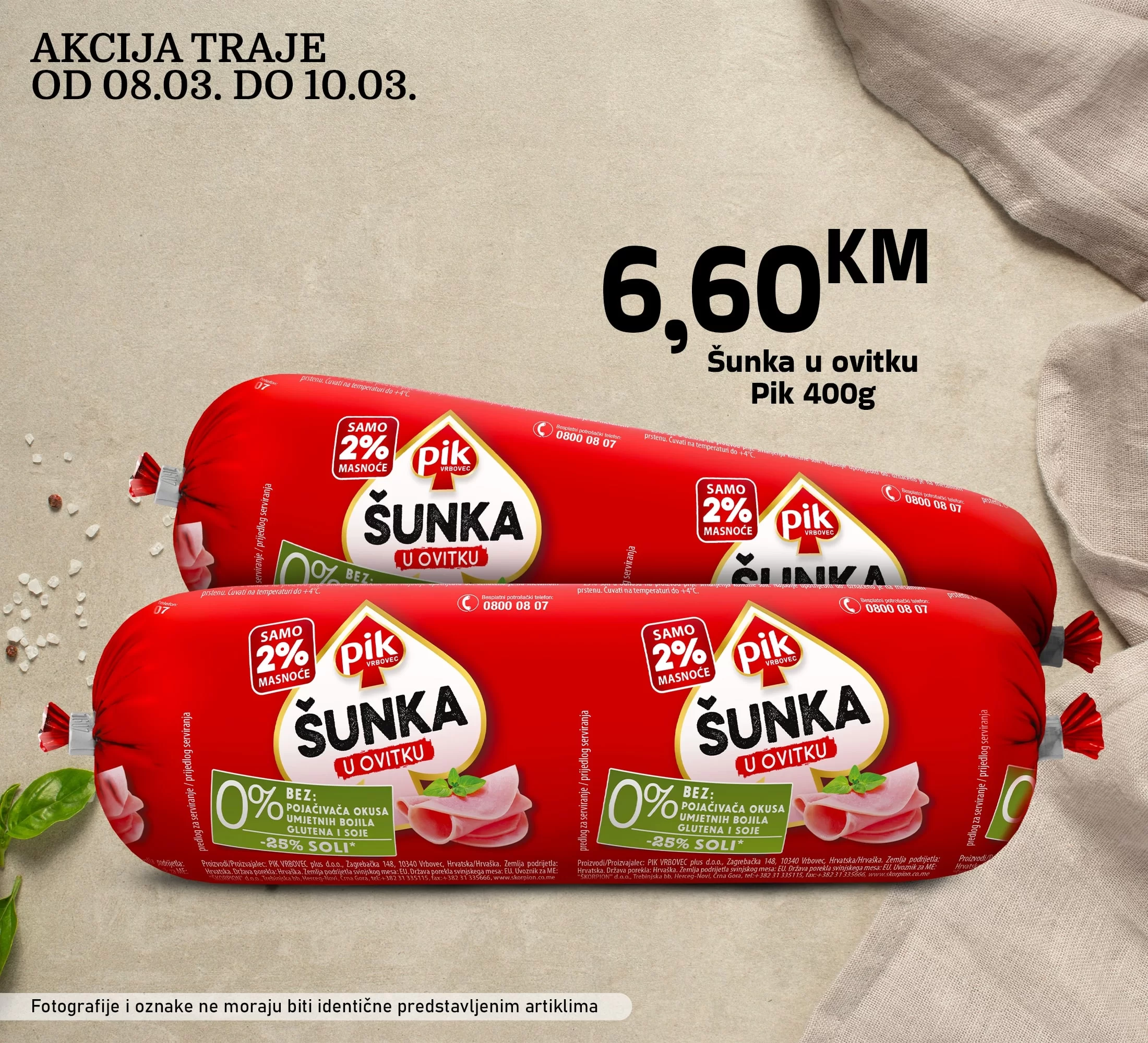 Kort vikend akcija 8-10.3.2024. 