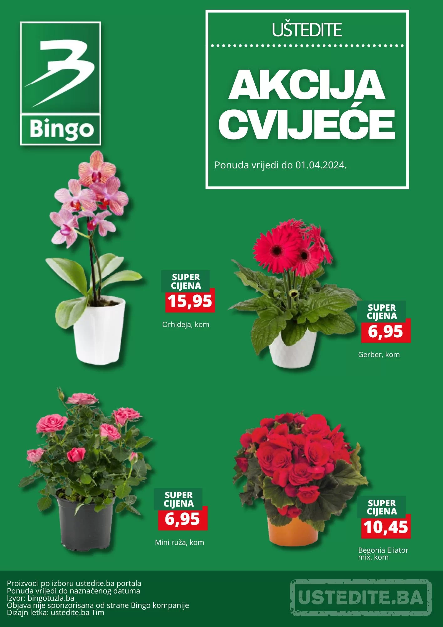Bingo akcija CVIJEĆE